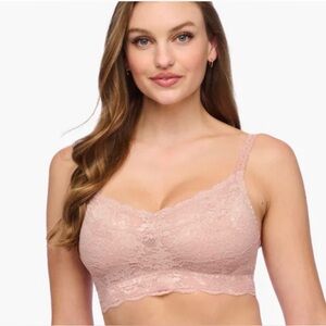 Never Say Never Curvy Sweetie Bralette Size M (34DD - 34FF) in Mandorla